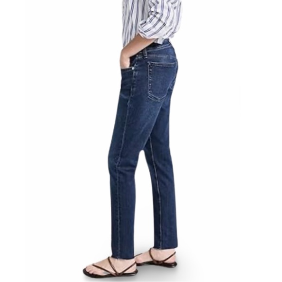 Rag & Bone Women's Dre Low-Rise Slim Boyfriend Jeans - Picture 9 of 12